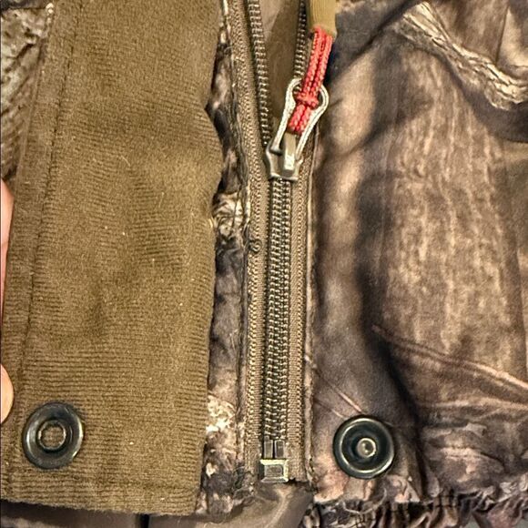 Mossy Oak Kids Camo Puffer Jacket with Hood - Picture 9 of 14